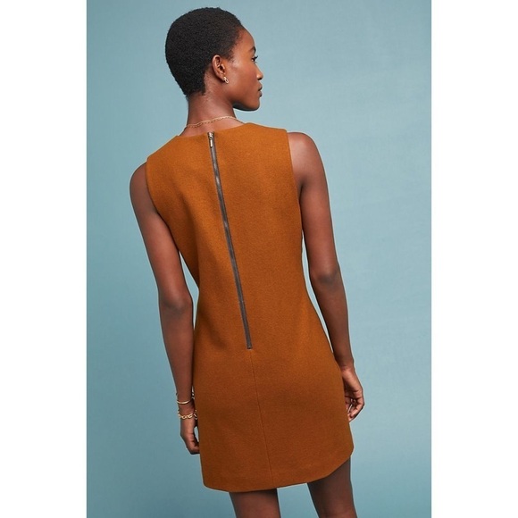 Anthropologie Mignon Doo Wool Starry Shift Dress - Picture 2 of 9